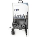 ND9081 - Cavo audio stereo 3,5 mm maschio-2x maschio RCA 5m - Cavi Audio Video