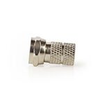 ND2395 - Connettore F - Maschio - Per cavi da 7mm 5 pezzi Metallo - Connettori e Adattatori