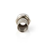 ND2395 - Connettore F - Maschio - Per cavi da 7mm 5 pezzi Metallo - Connettori e Adattatori