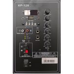 KP-128 - Cassa acustica amplificata con maniglia e ruote USB/SD/Bluetooth 350W 12" - Casse Acustiche