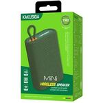 F2010 - Altoparlante Bluetooth 5W USB/AUX/Radio FM verde KSC-613 - Speaker Bluetooth