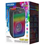 KSC-829 - Cassa acustica portatile ricaricabile 8" 20W Luce LED Bluetooth/USB - Casse Acustiche