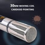 MIC022 - Coppia di microfoni wireless ricaricabili UHF - Microfoni