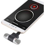 MIC072 - Microfono stereo snodabile 90° jack 3.5mm 4 poli per smartphone e tablet - Microfoni