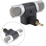 MIC129 - Microfono stereo snodabile 90° jack 3.5mm 3 poli per PC - Microfoni