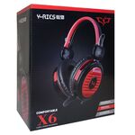 MOB1235 - Cuffia gaming con microfono - X6 - Cuffie