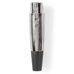 ND1335 - Connettore XLR Femmina a 3 pin XLR 25 pezzi Metallo - Connettori e Adattatori