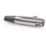 ND1335 - Connettore XLR Femmina a 3 pin XLR 25 pezzi Metallo - Connettori e Adattatori