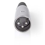 ND1340 - Connettore XLR Maschio a 3 pin XLR 25 pezzi Metallo - Connettori e Adattatori