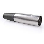 ND1340 - Connettore XLR Maschio a 3 pin XLR 25 pezzi Metallo - Connettori e Adattatori