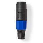 ND1345 - Connettore Altoparlante femmina a 4 pin Altoparlante Nero - Connettori e Adattatori