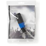 ND1345 - Connettore Altoparlante femmina a 4 pin Altoparlante Nero - Connettori e Adattatori