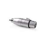 ND2425 - Adattatore  XLR 3 pin femmina-RCA Maschio confezione da 10 - Connettori e Adattatori