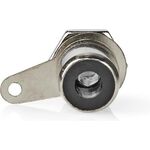 ND2491 - Connettore RCA maschio per cavo argento/nero confezione da 25 - Connettori e Adattatori