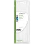 ND2491 - Connettore RCA maschio per cavo argento/nero confezione da 25 - Connettori e Adattatori