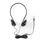 ND4560 - Cuffie con Filo Cavo Rotondo da 2,1m Sovrauricolare Nero - Cuffie