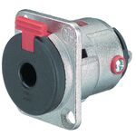 ND5824 - Connettore Stereo 6.35mm Femmina Metallo Argento Neutrik - Connettori e Adattatori