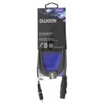 SX572 - XLR Monocavo XLR 3p (Femmina) - RCA Maschio 1.5 m Sweex - Cavi Audio Video