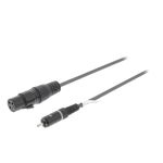 SX572 - XLR Monocavo XLR 3p (Femmina) - RCA Maschio 1.5 m Sweex - Cavi Audio Video