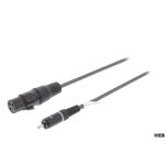 ND9620 - Monocavo XLR 3pin femmina-RCA Maschio 3m Sweex - Cavi Audio Video
