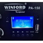 PA-150 - Amplificatore audio USB/Bluetooth/FM 6 canali 70V/100V/16 Ohm 150W - Amplificatori