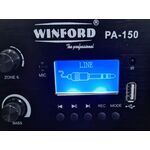 PA-150 - Amplificatore audio USB/Bluetooth/FM 6 canali 70V/100V/16 Ohm 150W - Amplificatori