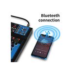 SP522 - Mixer professionale 4/7 canali Bluetooth/USB/Stereo RCA - Mixer