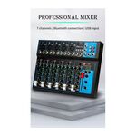 SP522 - Mixer professionale 4/7 canali Bluetooth/USB/Stereo RCA - Mixer