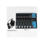 SP522 - Mixer professionale 4/7 canali Bluetooth/USB/Stereo RCA - Mixer