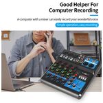 SP695 - Mixer professionale 5 canali Bluetooth/USB/Stereo RCA - Mixer
