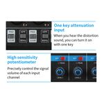 SP695 - Mixer professionale 5 canali Bluetooth/USB/Stereo RCA - Mixer