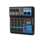 SP695 - Mixer professionale 5 canali Bluetooth/USB/Stereo RCA - Mixer