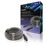 ND2240 - Cavo Altoparlante a 2 Pin Femmina -  2 Pin Femmina 10m Grigio Scuro Sweex - Cavi Audio Video