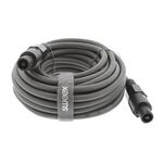 ND2240 - Cavo Altoparlante a 2 Pin Femmina -  2 Pin Femmina 10m Grigio Scuro Sweex - Cavi Audio Video