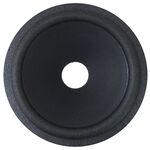 V3035 - Ricambio cono con sospensione foam per woofer 155mm - Nero - Ricambi