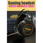WB1715 - Cuffie da gaming con microfono virtual 7.1 audio con illuminazione LED - Cuffie