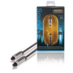 WB2184 - Cavo Audio Digitale Toslink Maschio - Toslink Maschio 2m Antracite Profigold - Cavi Audio Video