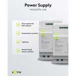 F1522 - Alimentatore per guida DIN 12VCC 4,5A 44W - Alimentatori