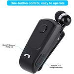 MOB1222 - Auricolare bluetooth clip-on F920 wireless con microfono e vibrazione - Cuffie