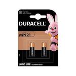 WB2267 - Batterie Alcaline Duracell MN21 12V - Confezione da 2 pezzi - Batterie Alcaline