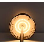 EL3936 - Lampada LED ricaricabile da tavolo 3W dimmerabile in metallo nero - Illuminazione da Interno