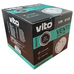 EL4192 - Aspiratore elicoidale da condotto 120mm 15W con serranda - Varie