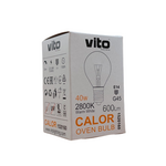 EL583 - Lampadina per forno 40W G45 E14 2800K luce calda - Lampade alogene