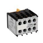 KA2031 - Blocco di contatti ausiliari per contattori di potenza mini KCPM – 2NO + 2NC - Contattori
