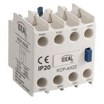 KA2305 - Blocco di contatti ausiliari per contattori di potenza KCP-AX – 2NO + 2NC - Contattori