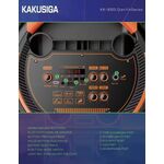 KK-8303 - Cassa acustica ricaricabile con telecomando e microfono wireless 3x8" 40W KK-8303 - Casse Acustiche