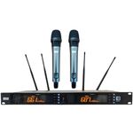 MIC566 - Microfono UHF wireless kit da 2 - Microfoni