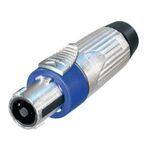 SP311 - Presa volante Speakon STX argento 4P - Connettori e Adattatori