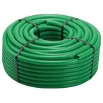 TC2020VERDE - Tubo corrugato pieghevole senza tirafilo 20mm 50m verde - Passacavi