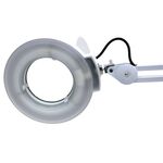 WB2364 - Lampada con lente d’ingrandimento LED da banco 24W con braccio snodabile - Laboratorio